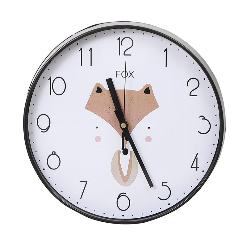 Round Silent Sweep Wall Clock