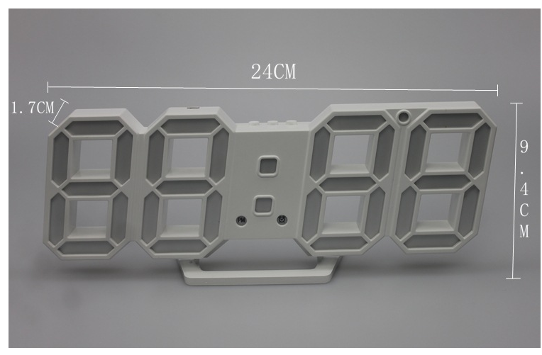 3D LED Digital Clock