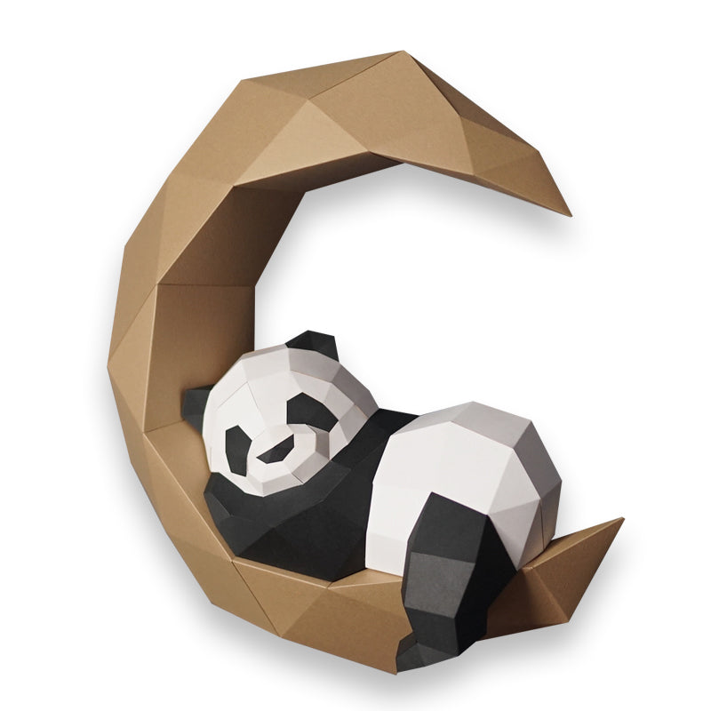 3D Moon Panda Model