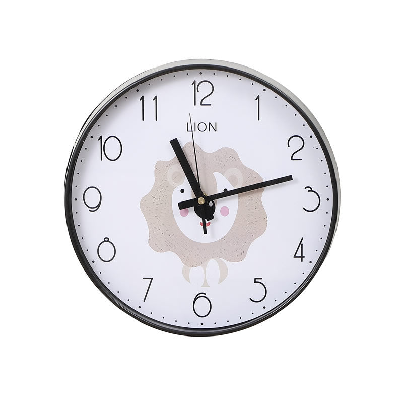 Round Silent Sweep Wall Clock