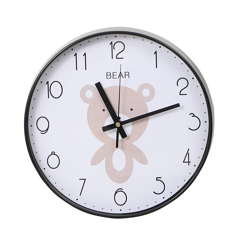 Round Silent Sweep Wall Clock