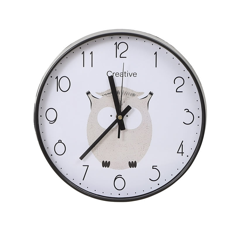 Round Silent Sweep Wall Clock
