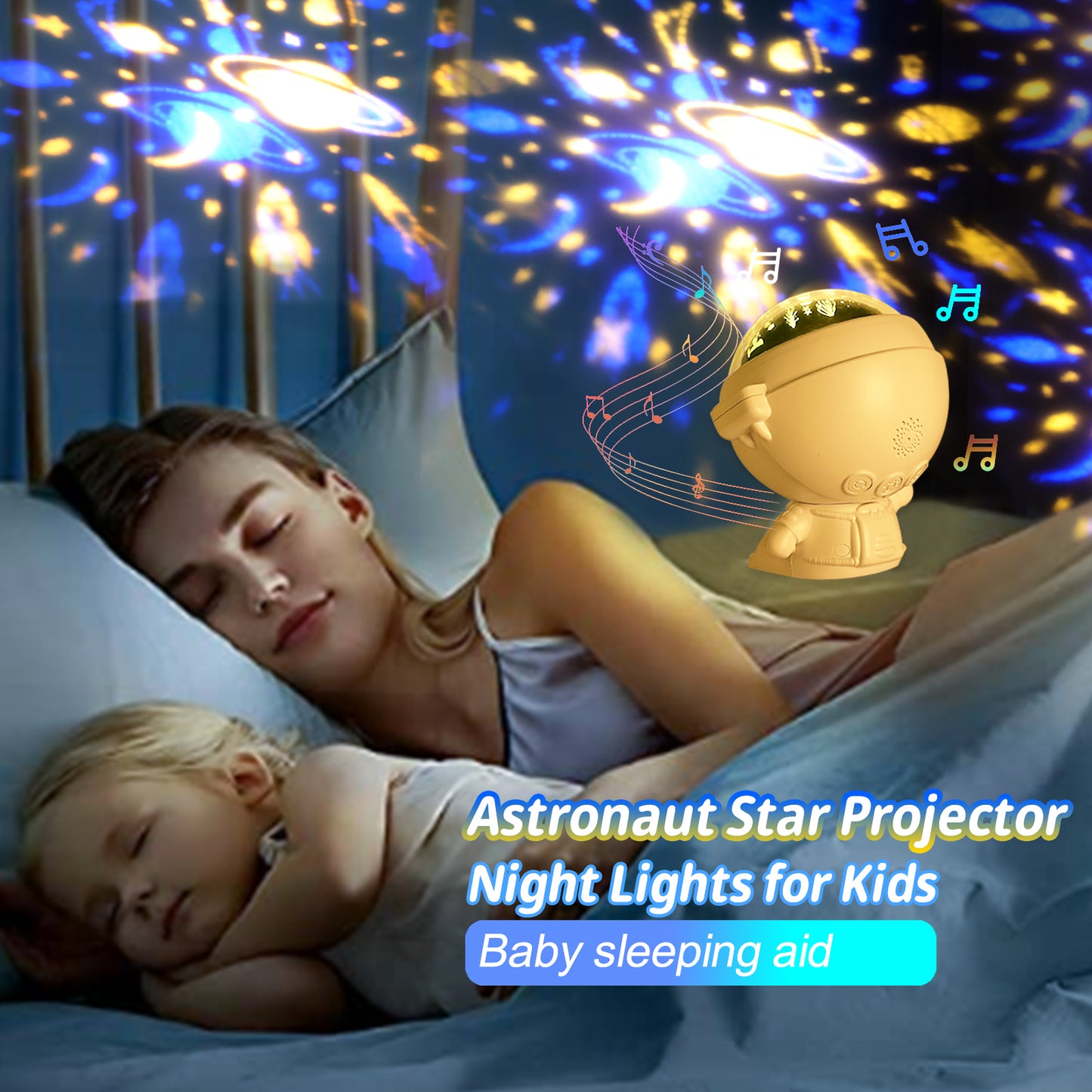 Galaxy Star Projector Night Light