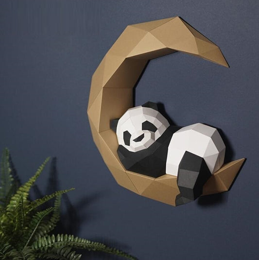 3D Moon Panda Model