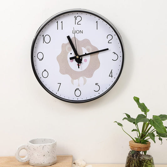 Round Silent Sweep Wall Clock